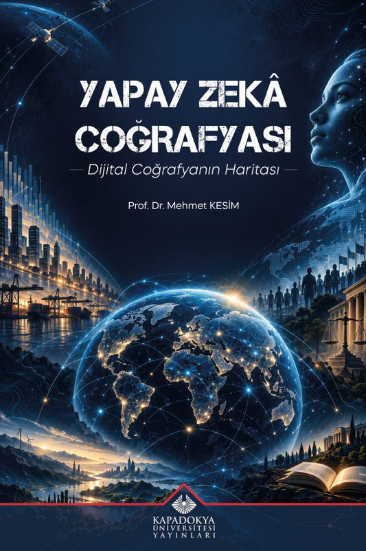 Yapay Zeka Coğrafyası – Kapadokya Üniversitesi Yayınları kitap kapağı