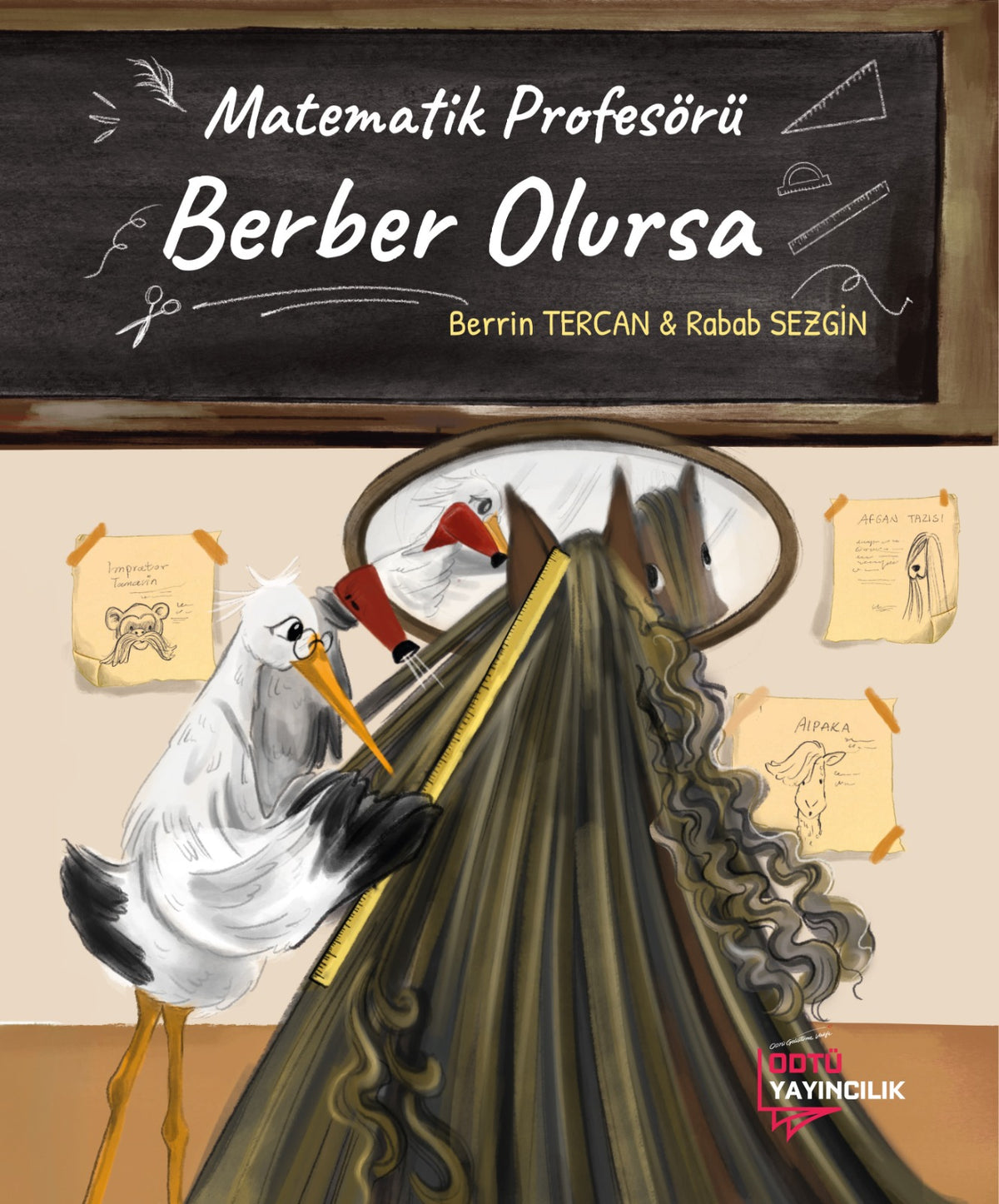 Matematik Profesörü Berber Olursa – ODTÜ Geliştirme Vakfı Yayıncılık kitap kapağı