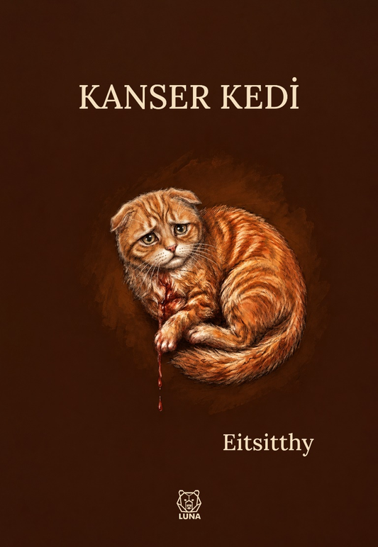Kanser Kedi – Luna Yayınları kitap kapağı