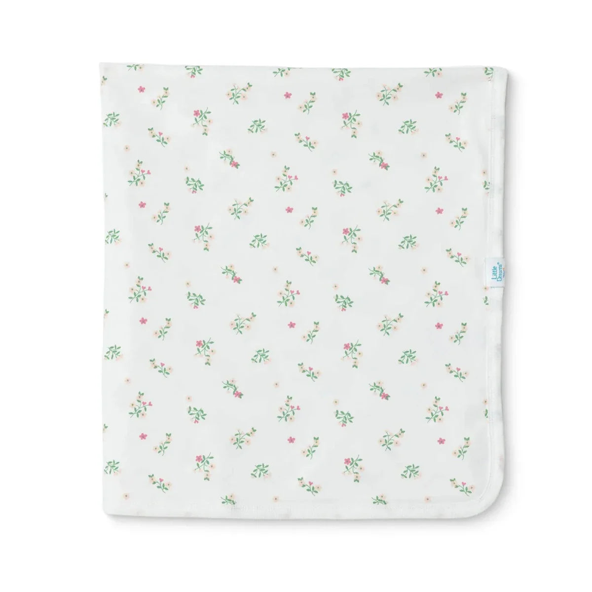 Little Dreams Girls Cotton Jersey Blankets - Ecru