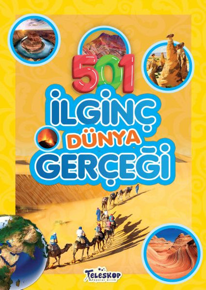 501 İlginç Dünya Gerçeği - Teleskop Popüler Bilim Kitap