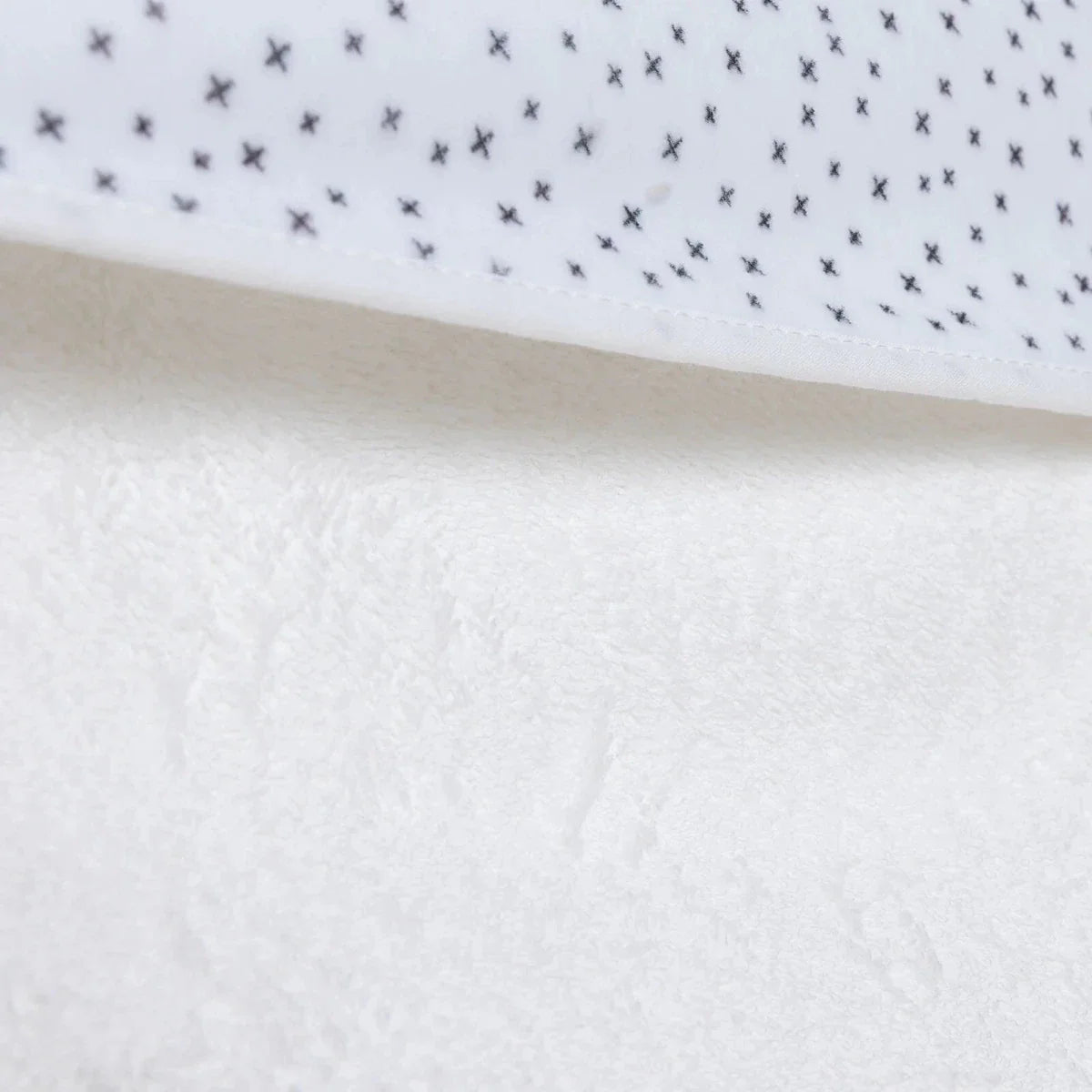 Mollia Baby Towel Girls - White