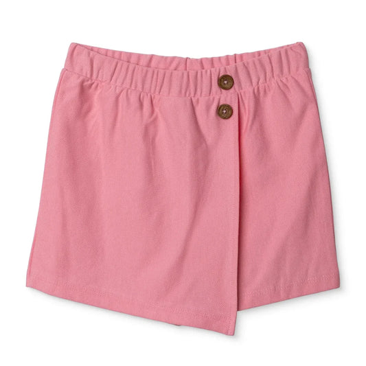 HelloBaby Girls Shorts with Buttons  Short Leg - Pink