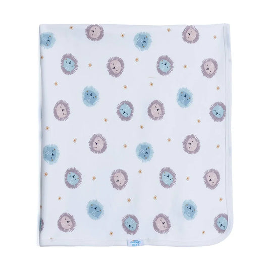 Little Dreams Boys Cotton Jersey Blankets - Ecru