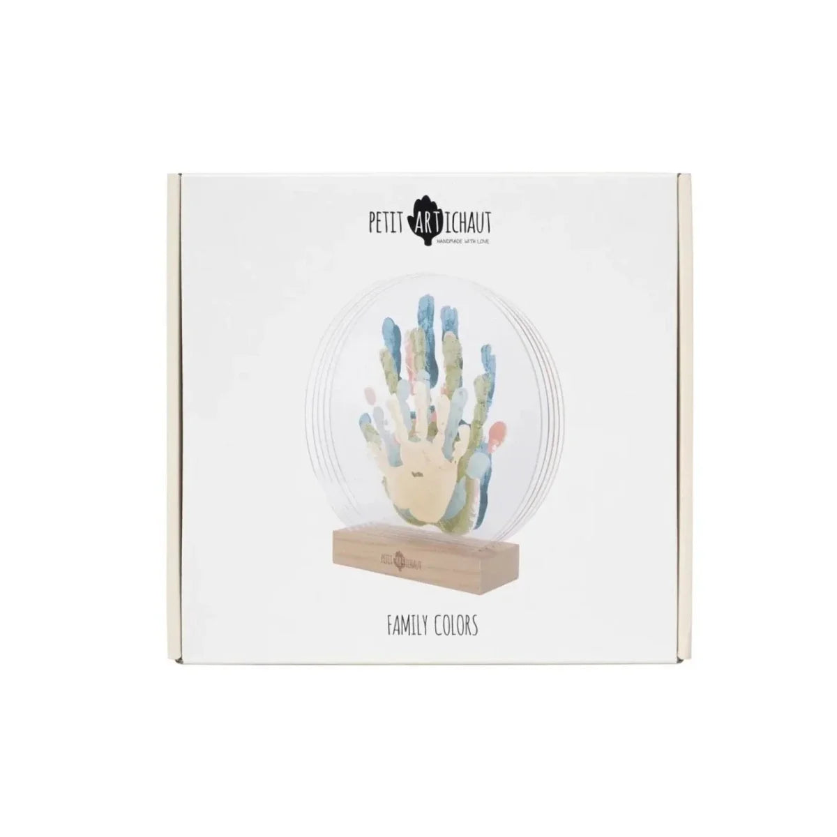 Petit Artichaut Family Colors Hand Print Kit
