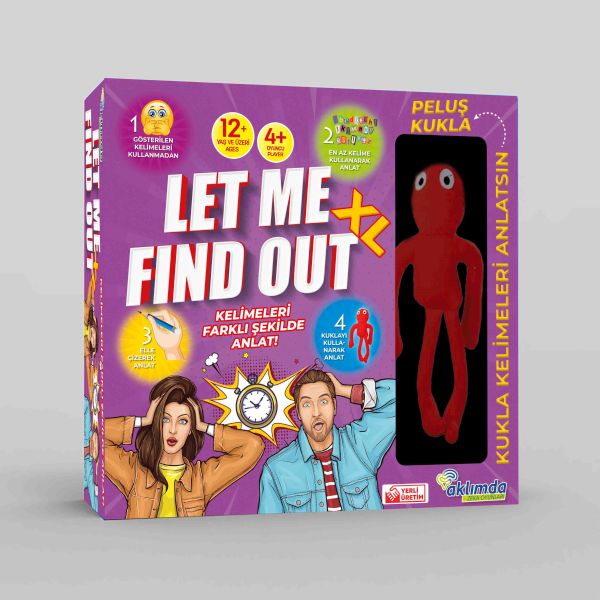 Let Me Find Out XL (Anahtar Kelimeler XL) - Aklımda Zeka Oyunları Kitap