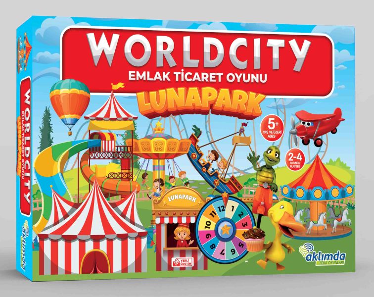 WorldCity Lunapark (Emlak Ticaret Oyunu) - Aklımda Zeka Oyunları Kitap
