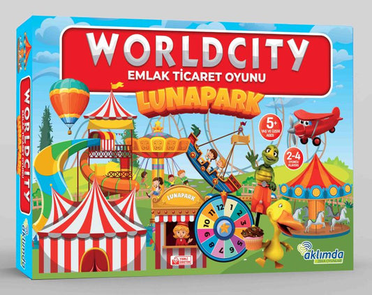 WorldCity Lunapark (Emlak Ticaret Oyunu) - Aklımda Zeka Oyunları Kitap