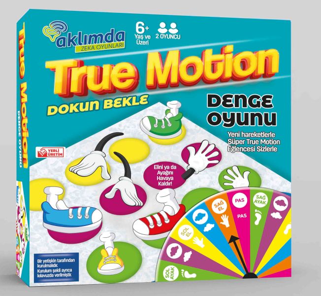 True Motion (Dokun Bekle) - Aklımda Zeka Oyunları Kitap