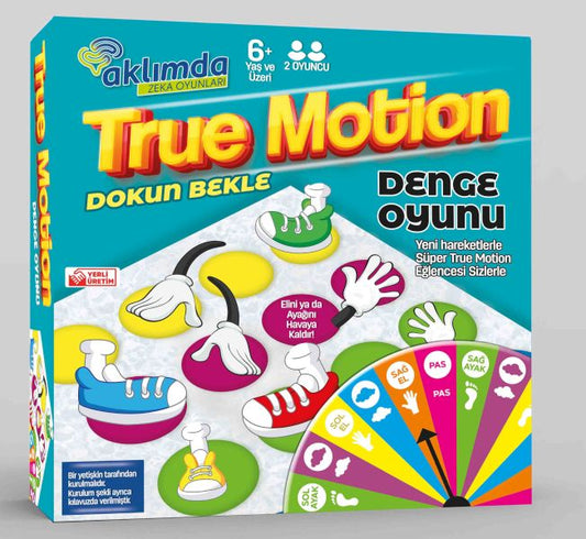 True Motion (Dokun Bekle) - Aklımda Zeka Oyunları Kitap