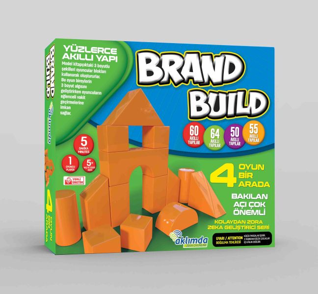 Brand Build (Akıllı Yapılar) - Aklımda Zeka Oyunları Kitap
