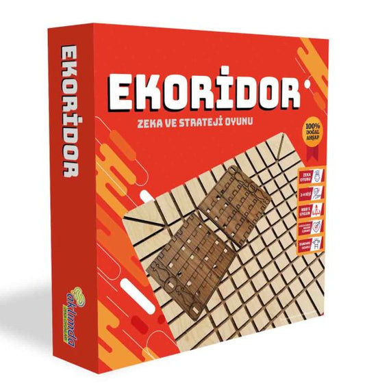Ekoridor (Ahşap) - Aklımda Zeka Oyunları Kitap