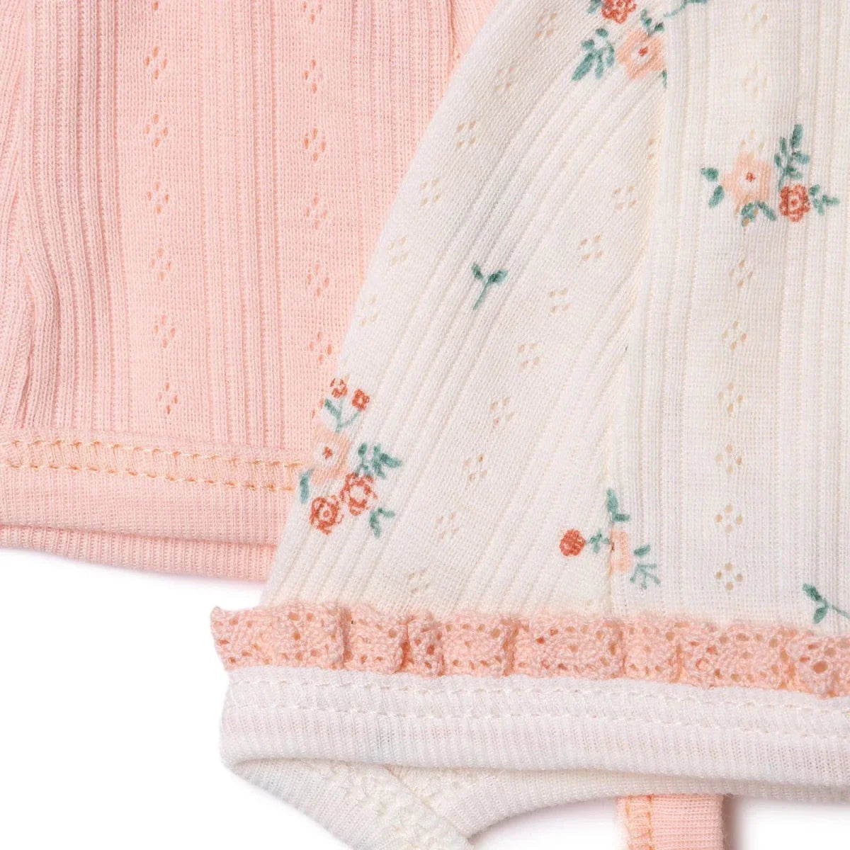 Bebetto Girls Hat Floral Print - Pink