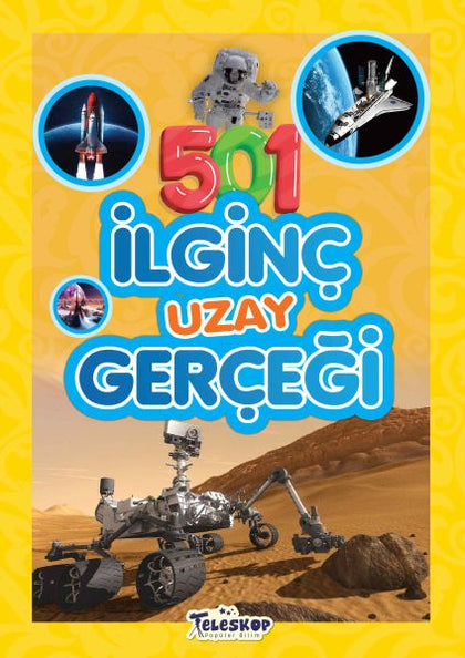 501 İlginç Uzay Gerçeği (Ciltli) - Teleskop Popüler Bilim Kitap