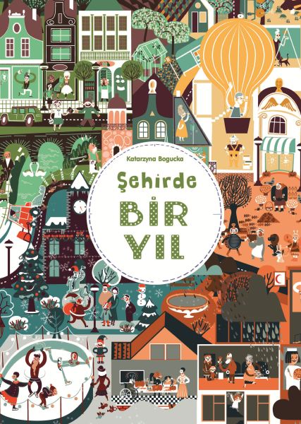 Şehirde Bir Yıl (Ciltli) - Teleskop Popüler Bilim Kitap
