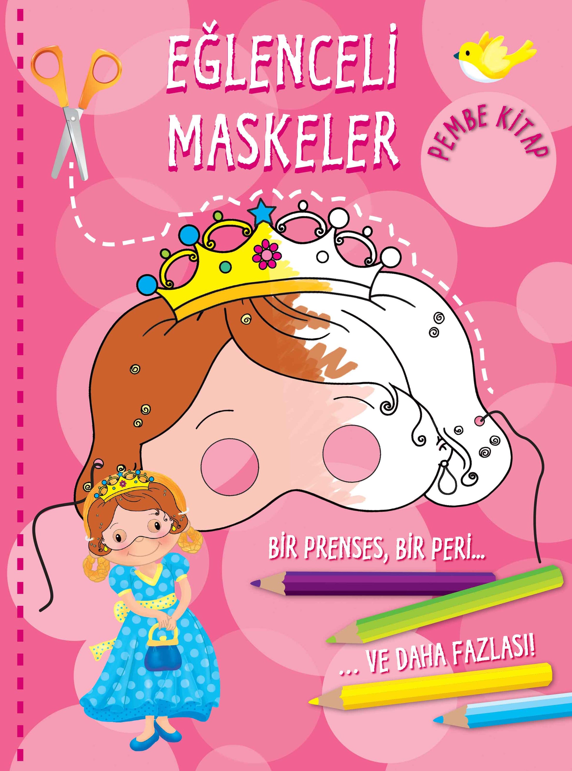 Eğlenceli Maskeler (Pembe Kitap) - Parıltı Yayınları Kitap
