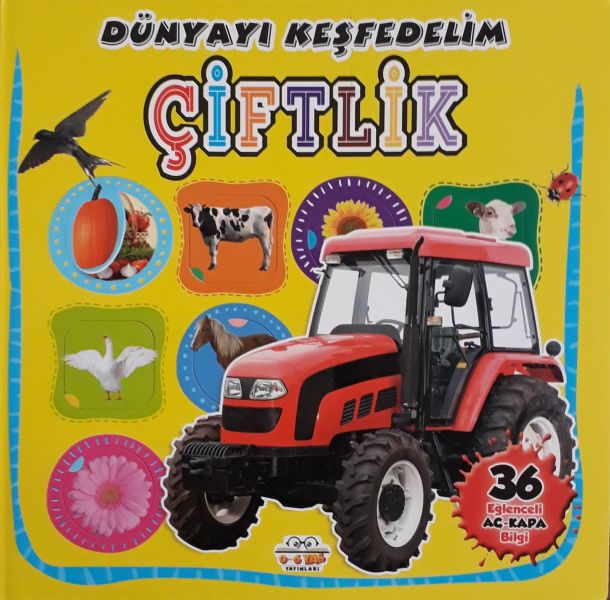 Dünyayı Keşfedelim - Çiftlik - 0-6 Yaş Yayınları Kitap