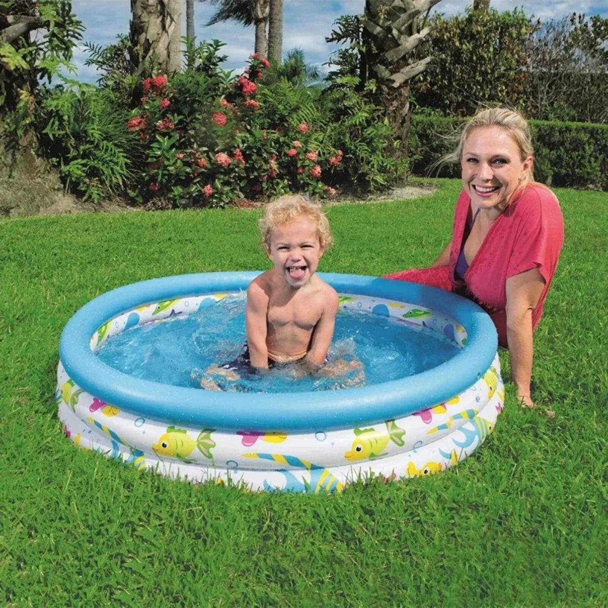 Bestway 40" x 10" Coral Kids Pool