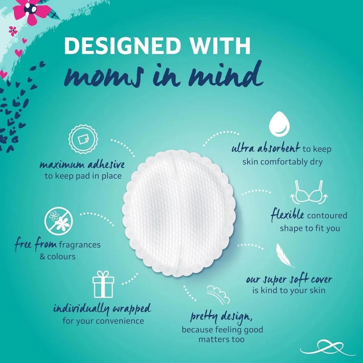 Lil-Lets Maternity Breast Pads 30 pcs