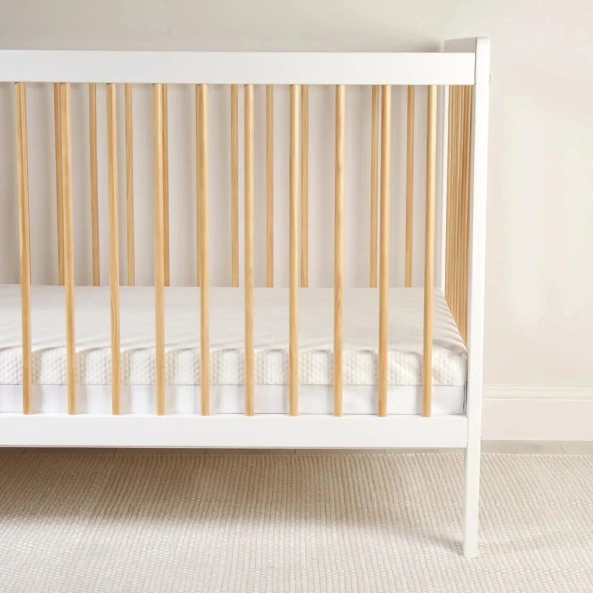 CuddleCo Signature Hypo-Allergenic Bamboo Pocket Sprung Cot Bed Mattress 140 x 70cm