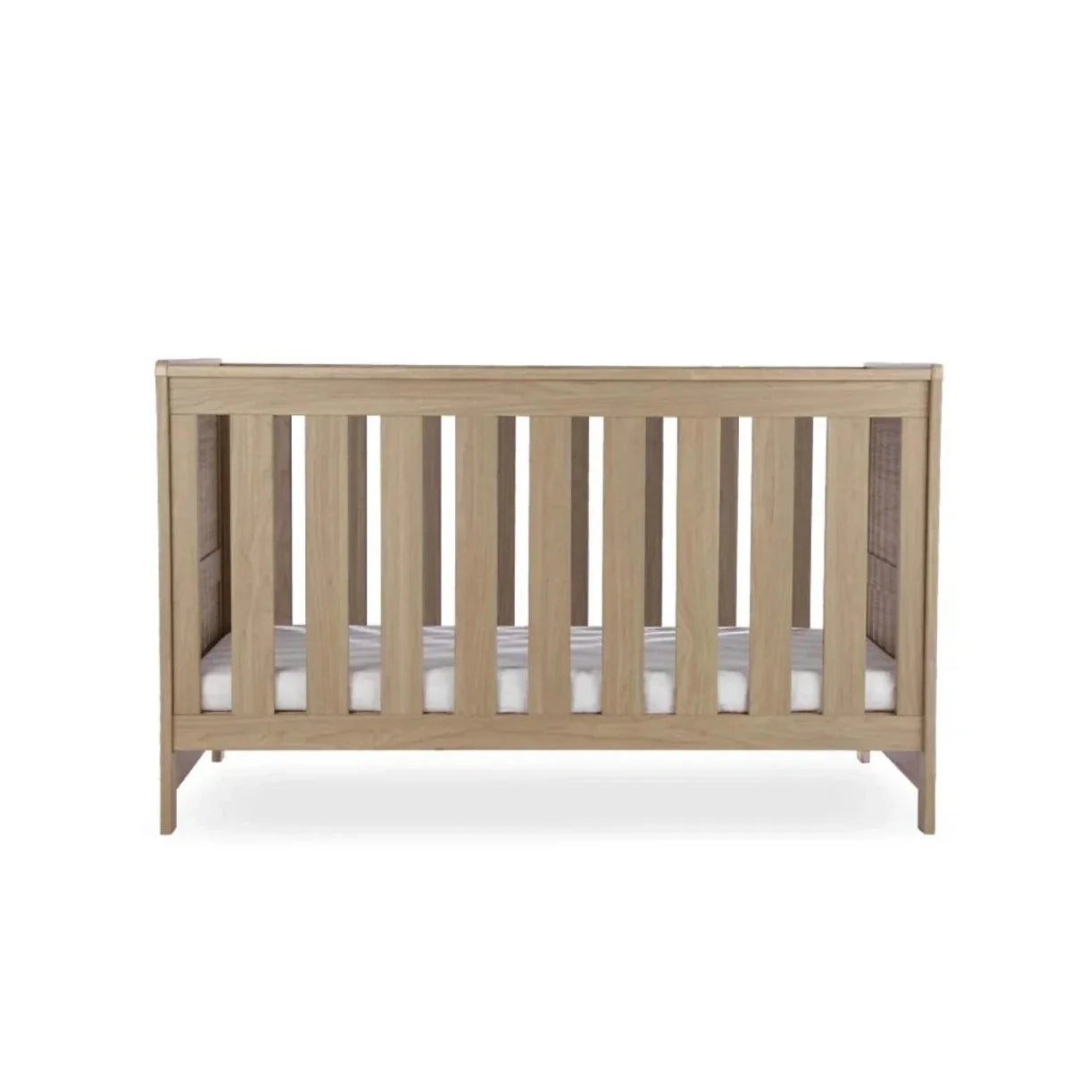 CuddleCo Burford Cot Bed - Oak