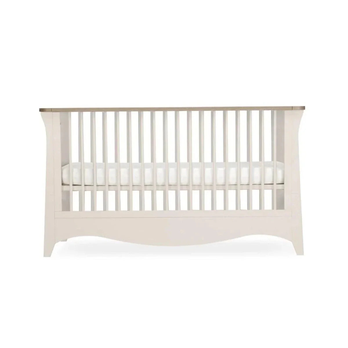 CuddleCo Clara Cot Bed - Cashmere & Ash