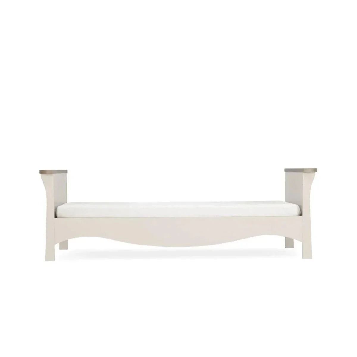 CuddleCo Clara Cot Bed - Cashmere & Ash