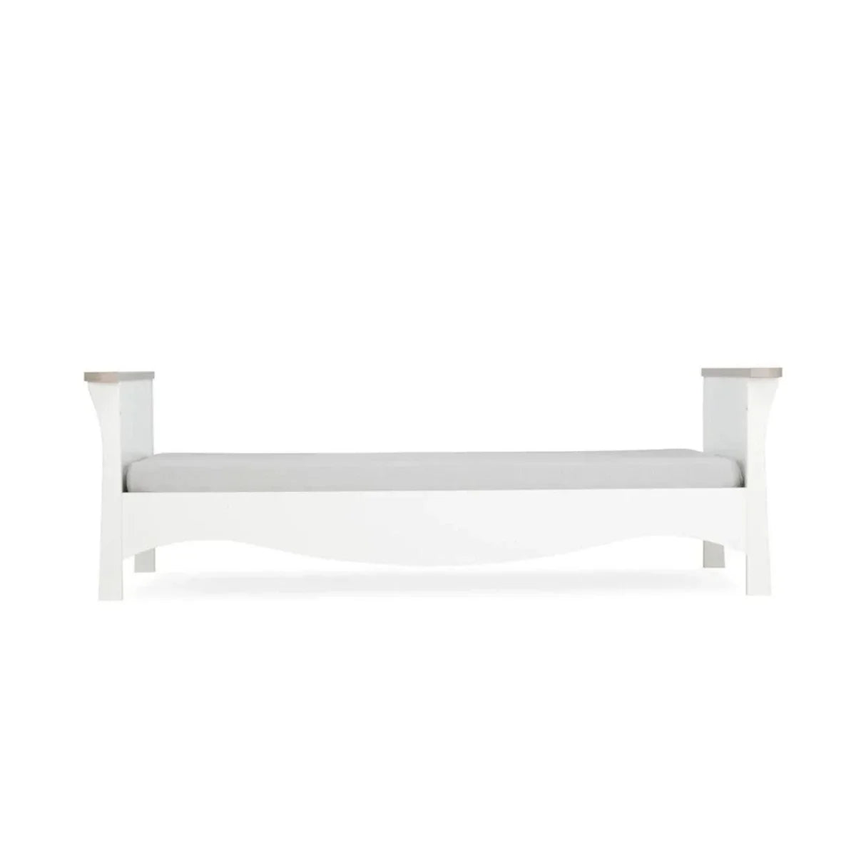 CuddleCo Clara 3 Piece Nursery Furniture Set - White & Ash