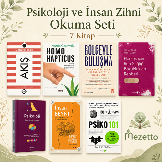 Psikoloji ve İnsan Zihni Okuma Seti | 7 Kitap