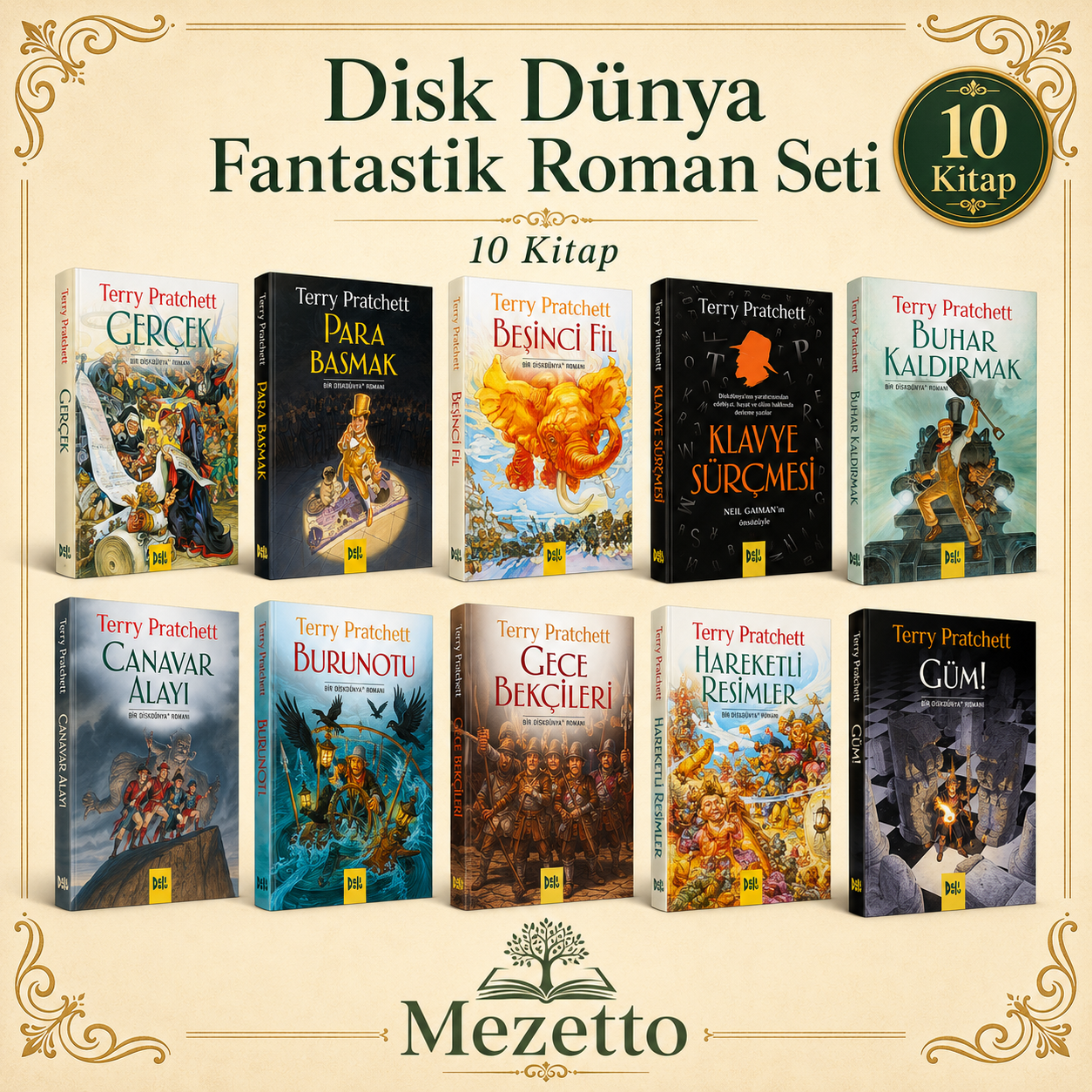 Disk Dünya Fantastik Roman Seti | 10 Kitap