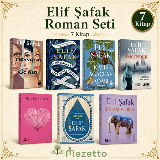 Elif Şafak Roman Seti | 7 Kitap