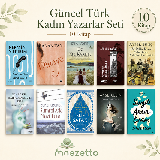 Güncel Türk Kadın Yazarlar Seti | 10 Kitap