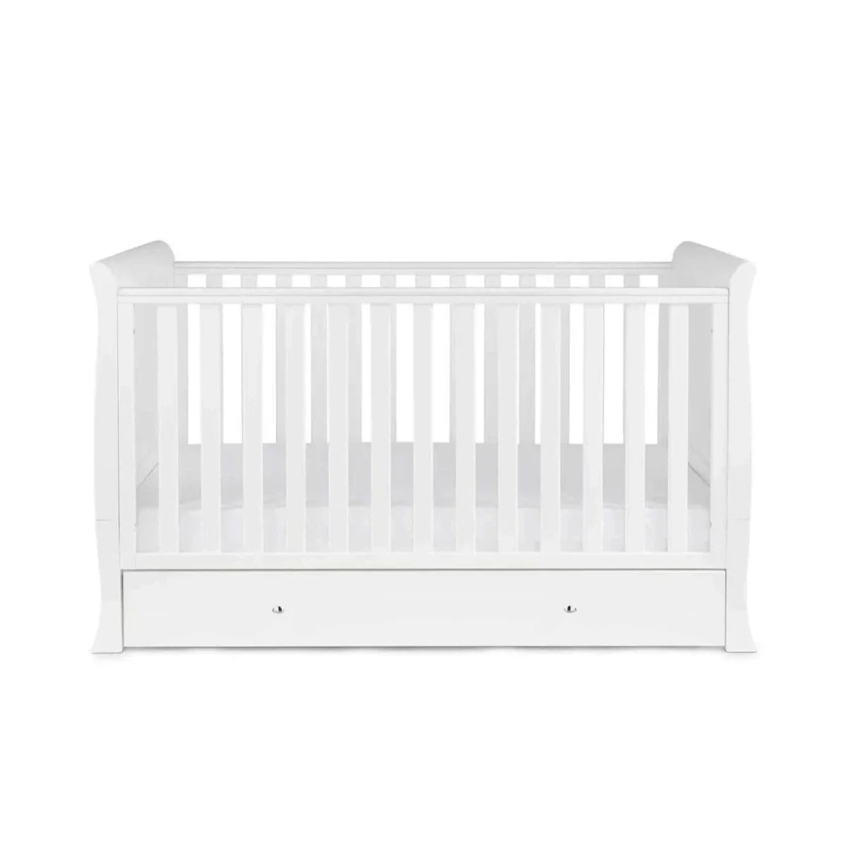 Ickle Bubba Snowdon Classic 3 Piece Furniture Set White - Premium Pocket Sprung Mattress