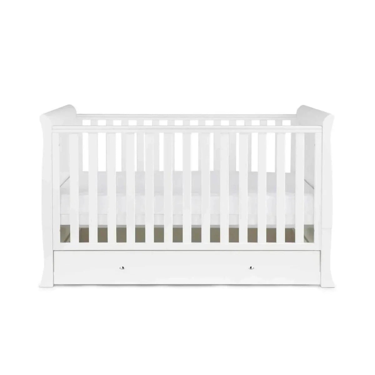 Ickle Bubba Snowdon Classic 3 Piece Furniture Set White - Premium Pocket Sprung Mattress