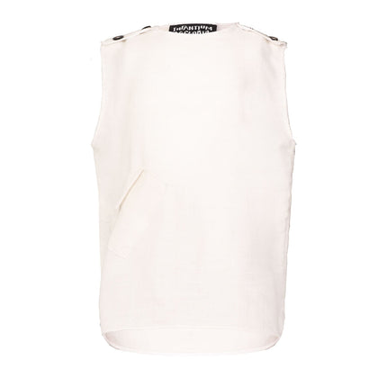 Cream Vegan Cashmere Weganool Baby Tunic-0
