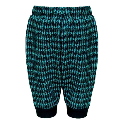 Black and Blue pied de poule Baby Pants-0