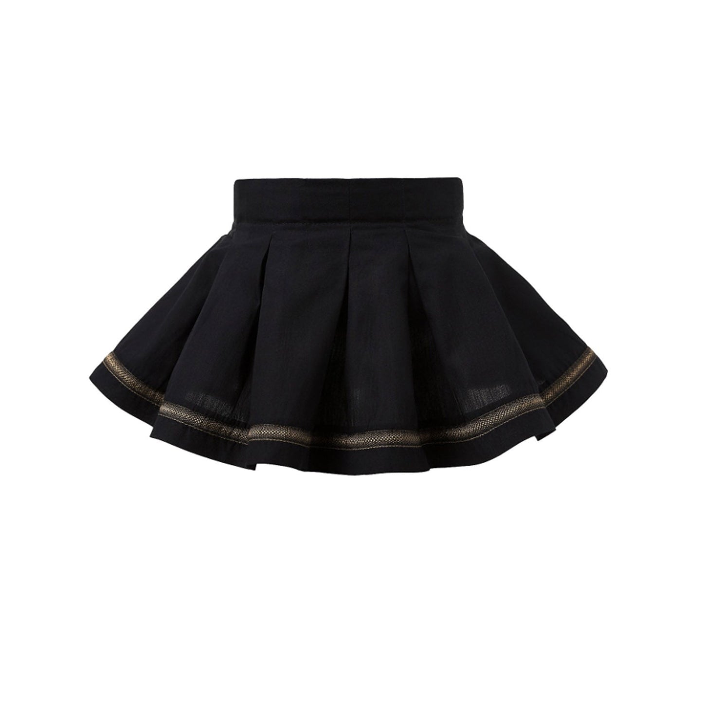 Black Mini Skirt-2