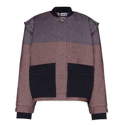 Multicolored Bomber Jacket-0