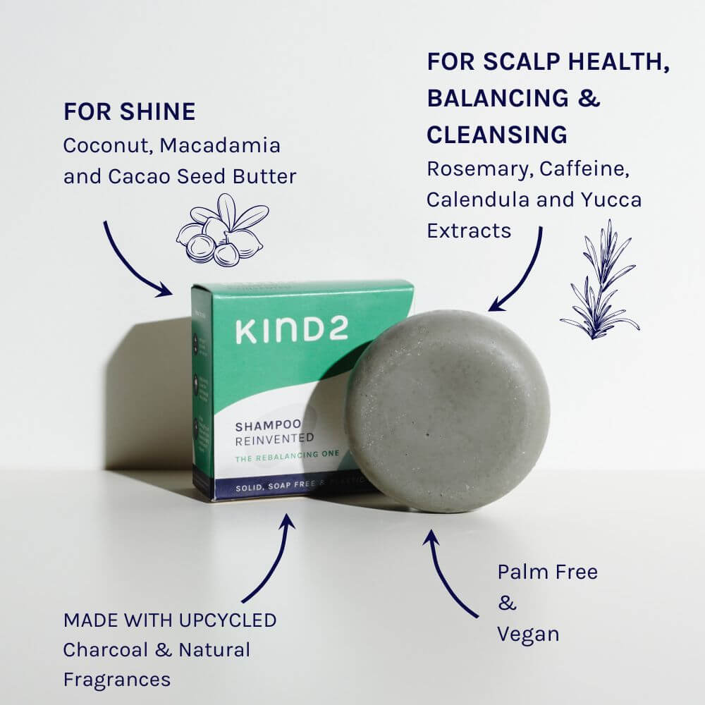 The Rebalancing One - solid shampoo bar - mezetto