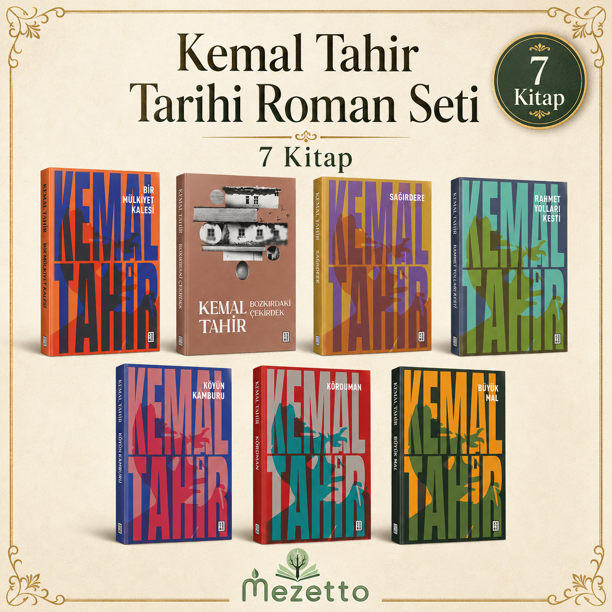 Kemal Tahir Tarihi Roman Seti | 7 Kitap