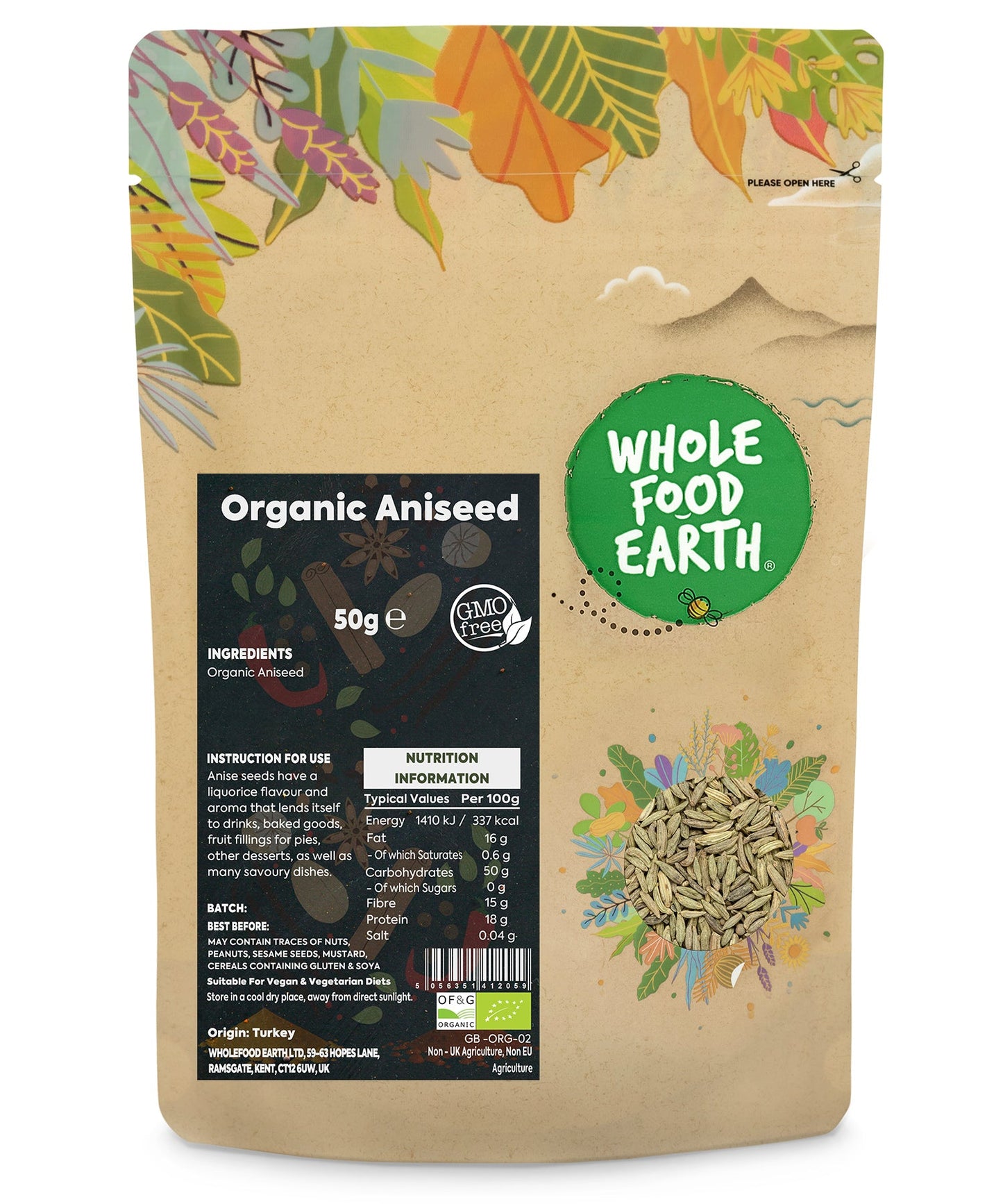 Organic Aniseed