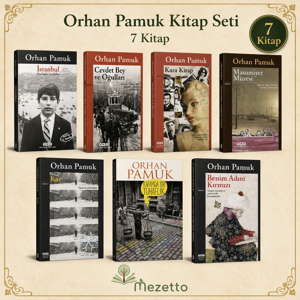Orhan Pamuk Kitap Seti | 7 Kitap