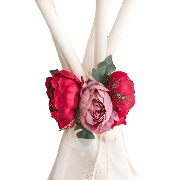 MINICAMP Peony Flower Garland for Teepee & Kids Room Decor | Fuchsia