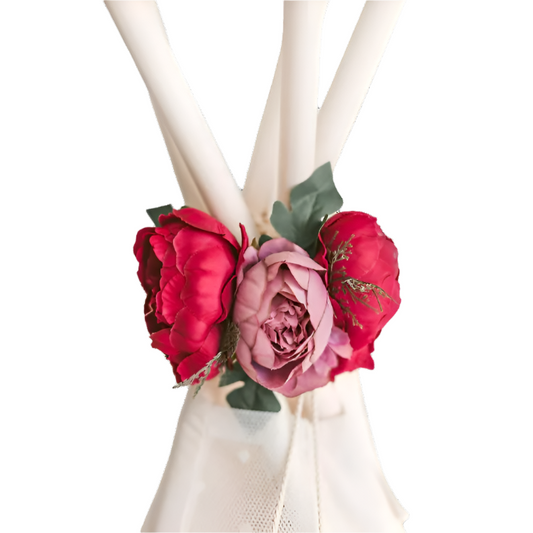 MINICAMP Peony Flower Garland for Teepee & Kids Room Decor | Fuchsia
