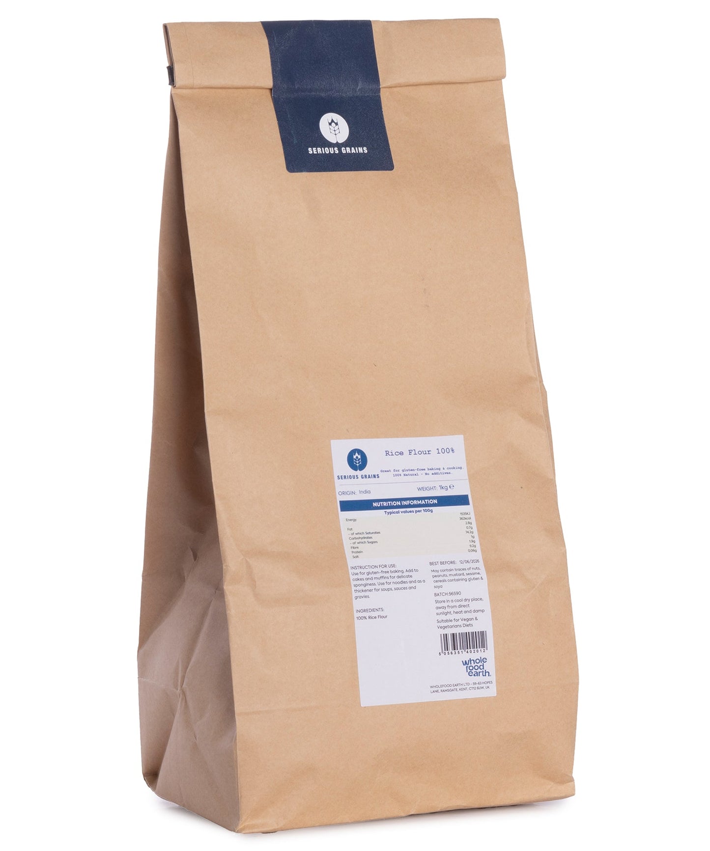Rice Flour 100% - Serious Grains