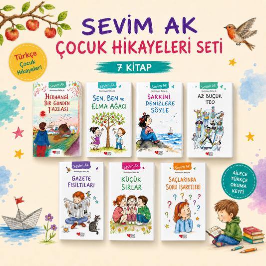 Sevim Ak Çocuk Hikayeleri Seti | 7 Kitap