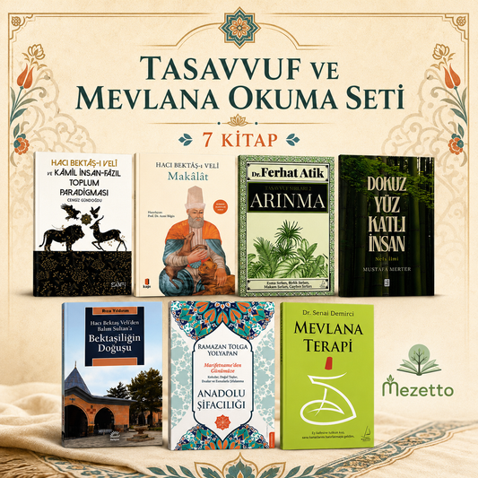 Tasavvuf ve Mevlana Okuma Seti | 7 Kitap kolaj