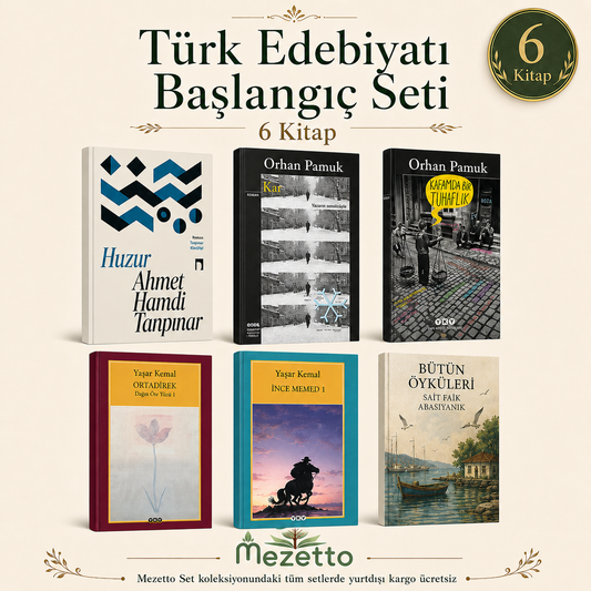 Türk Edebiyatı Başlangıç Kitap Seti | 7 Kitap