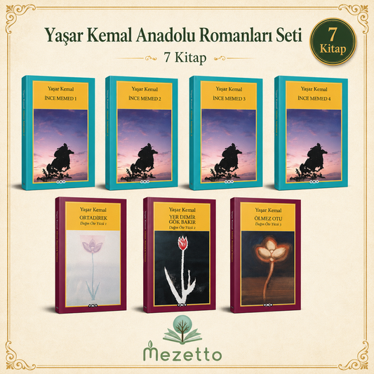 Yaşar Kemal Anadolu Romanları Seti | 7 Kitap