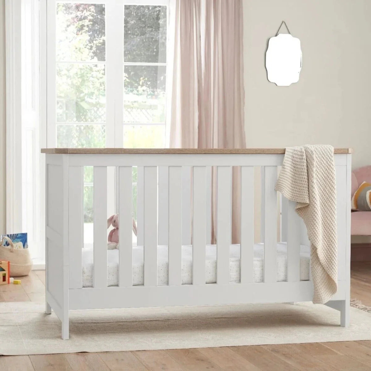 Tutti Bambini Verona 3 pcs Room Set - White/Oak
